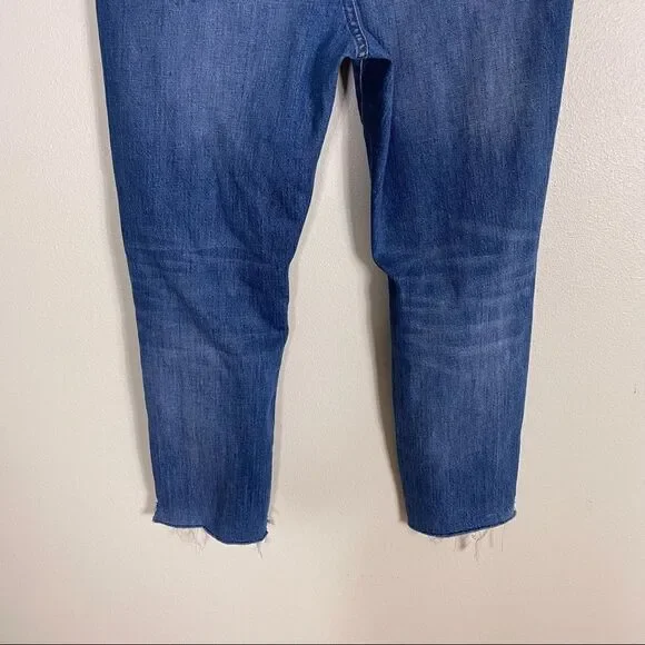 Madewell The High Rise Distressed Slim Boy Jeans - Picture 6 of 10